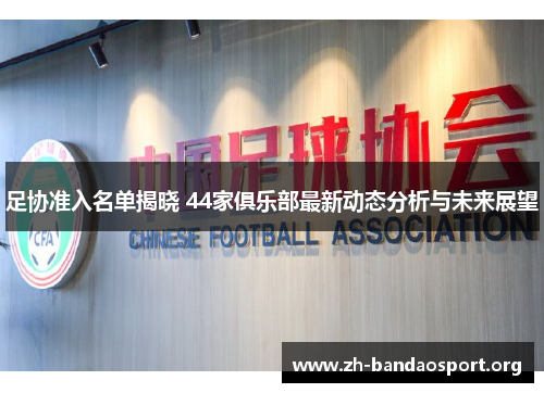 足协准入名单揭晓 44家俱乐部最新动态分析与未来展望